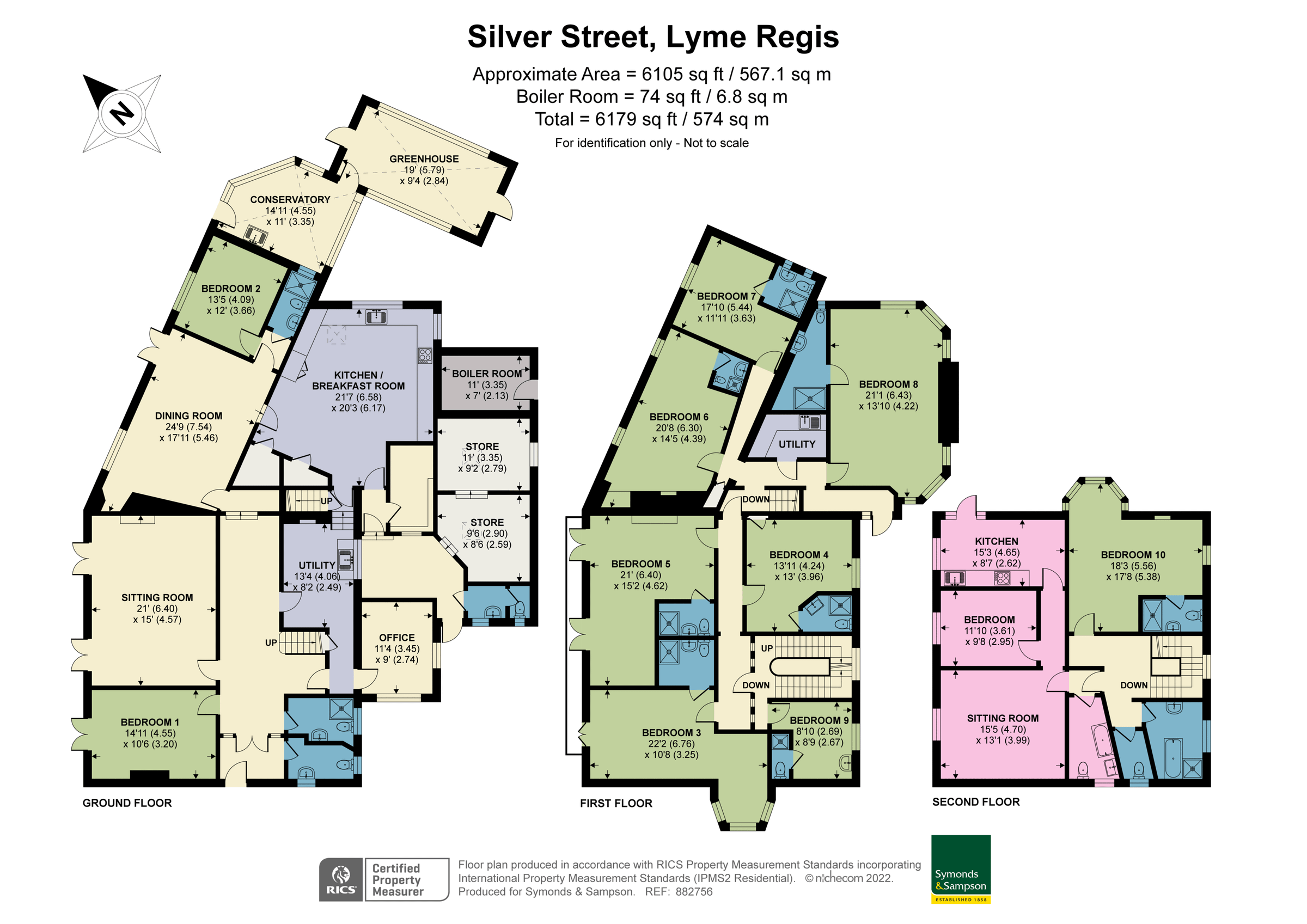 11 bed detached house for sale in Silver Street, Lyme Regis DT7 Zoopla