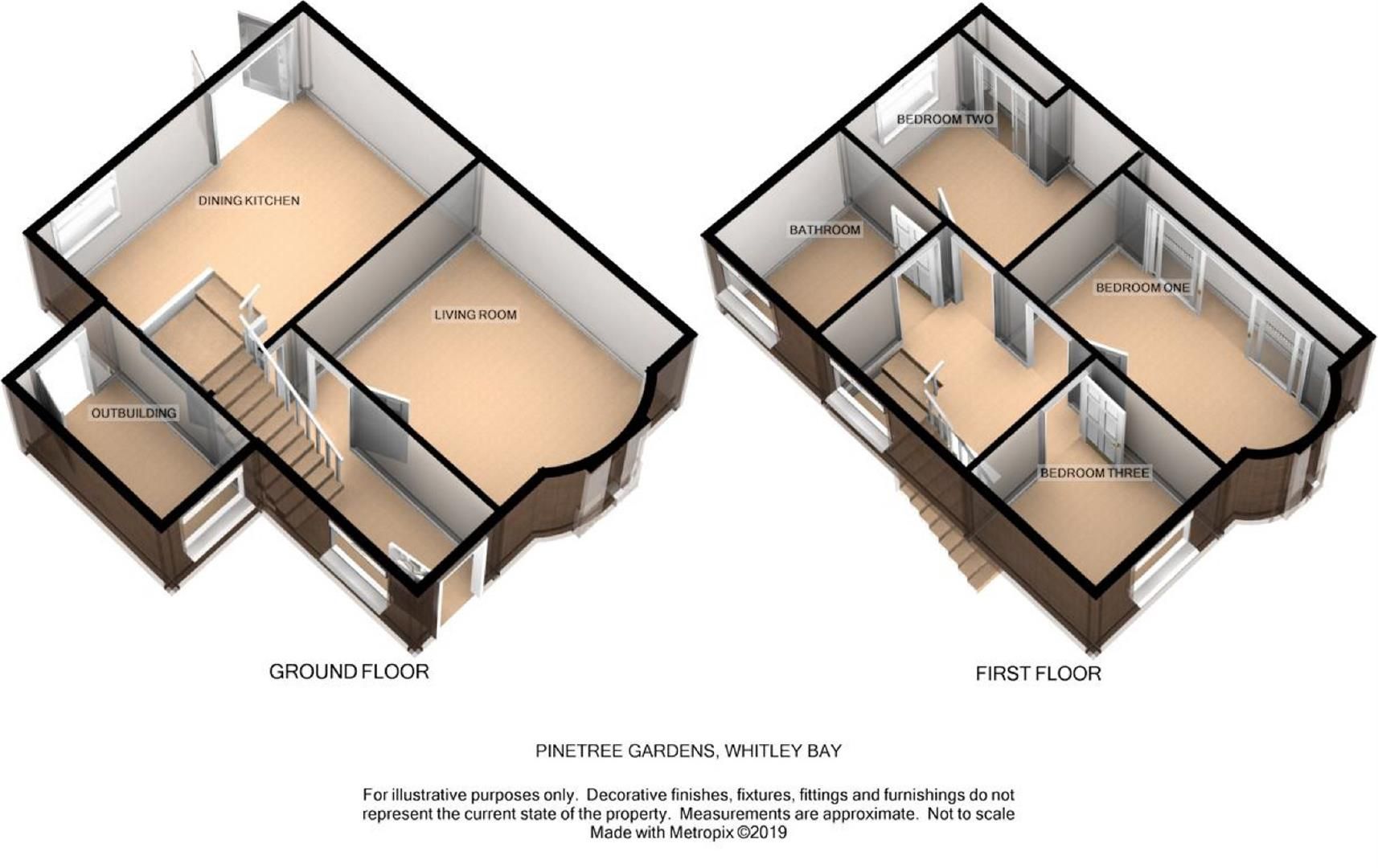3 bed semidetached house for sale in Gardens, Whitley Bay