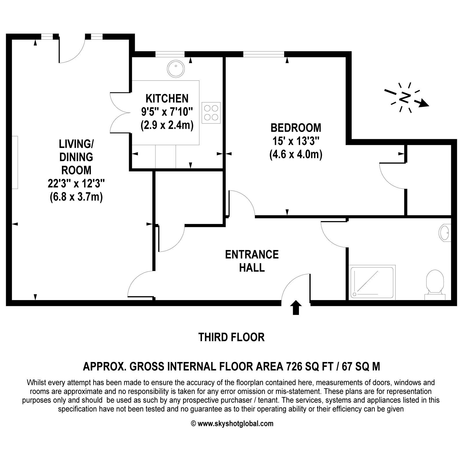 1 bed flat to rent in Elles House, Wallington SM6 Zoopla