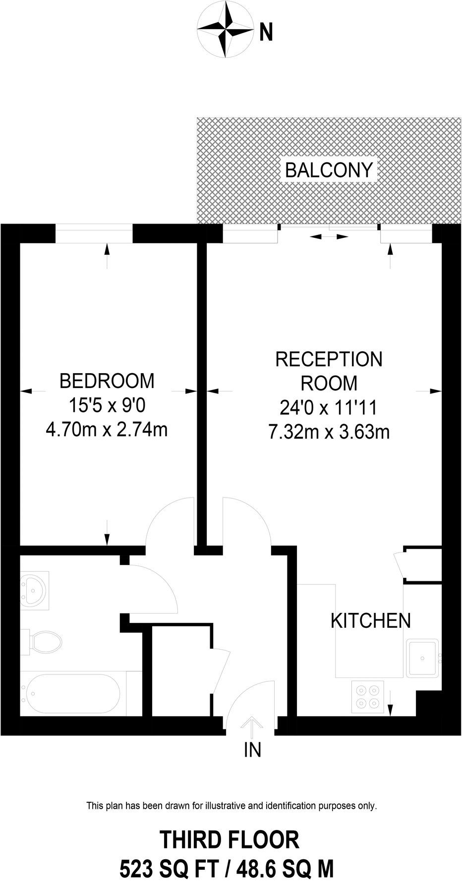 1 bed flat for sale in Warwick Building, Chelsea Bridge Wharf, Battersea Park, London SW11 Zoopla
