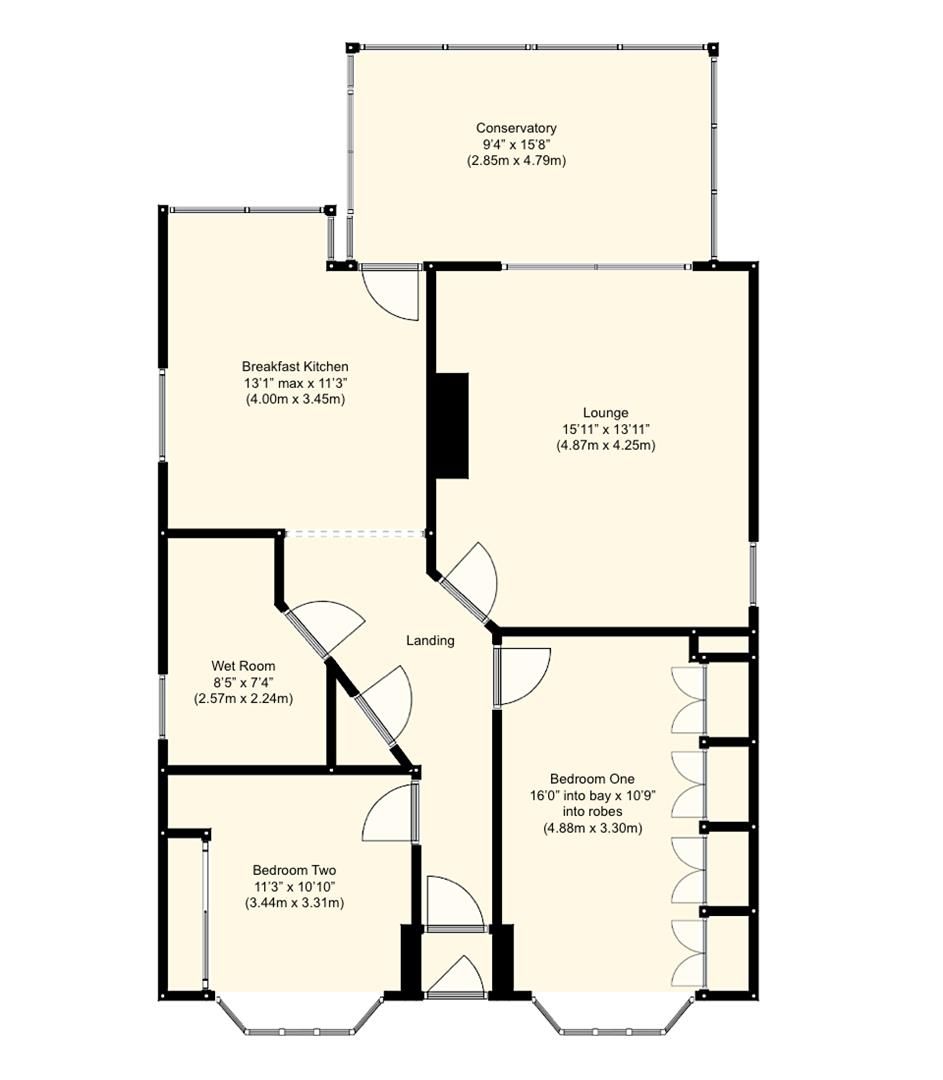 2 bed detached bungalow for sale in Queens Drive, Leicester Forest East