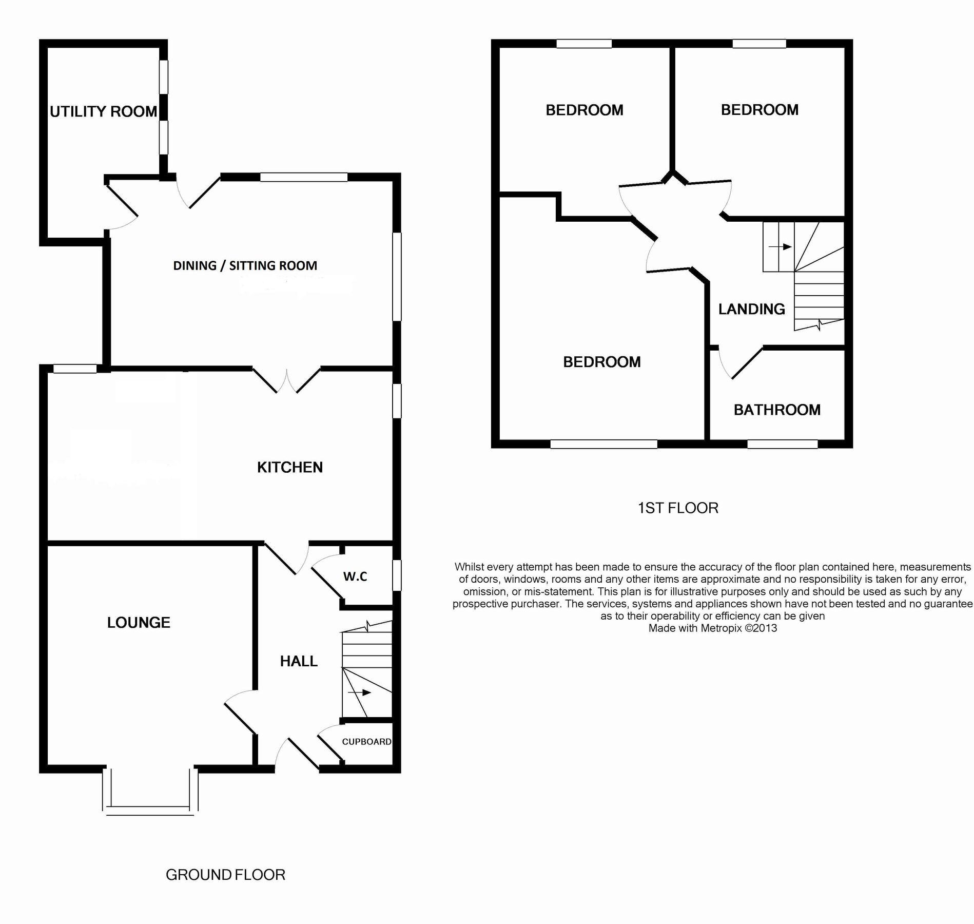 3 bed semidetached house for sale in Sea Road, Chapel St Leonards
