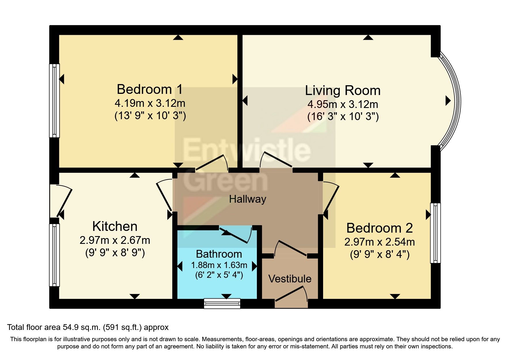 2 bed bungalow for sale in Blenheim Drive, ThorntonCleveleys FY5 Zoopla