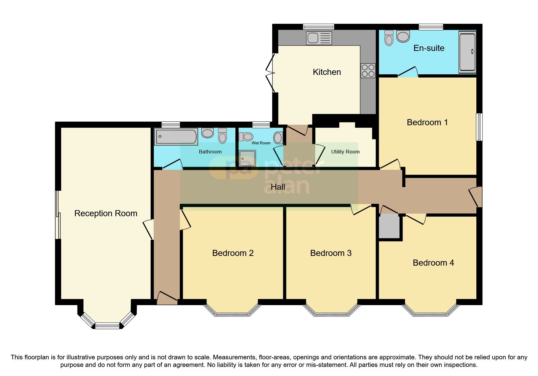 4 bed detached bungalow for sale in Greenfield Crescent, Beaufort, Ebbw