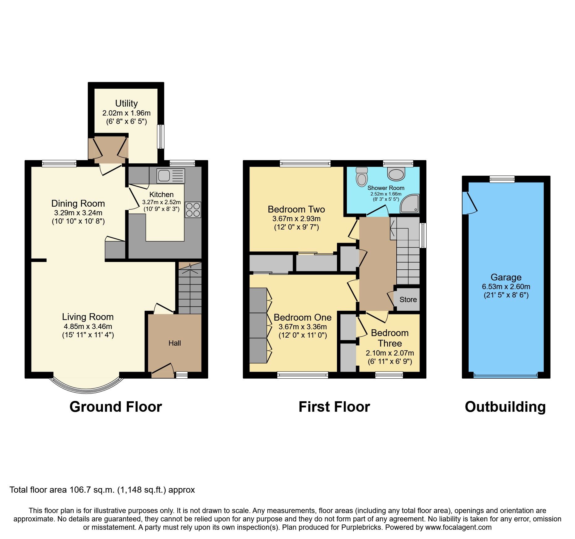 3 bed semidetached house for sale in Chesterhill, Cramlington NE23
