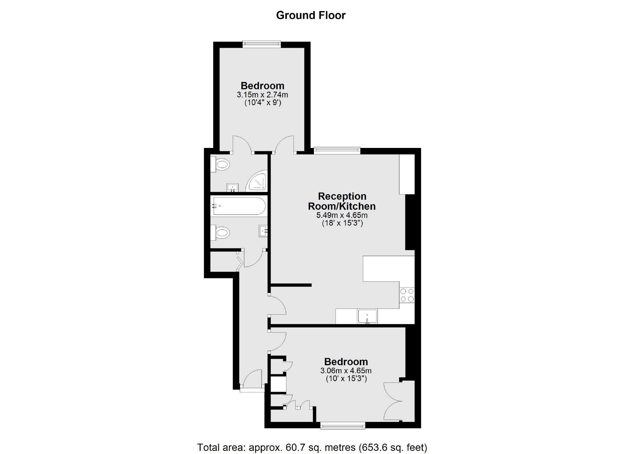 2 bed flat for sale in Popes Avenue, Twickenham TW2 Zoopla