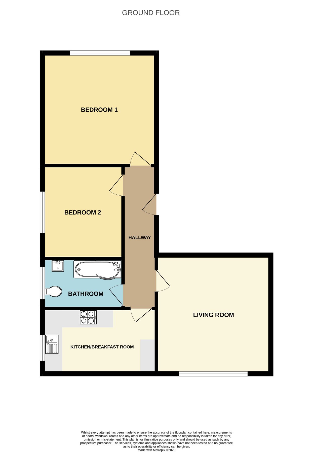 2 bed flat for sale in Kings Avenue, Lower Parkstone, Poole, Dorset