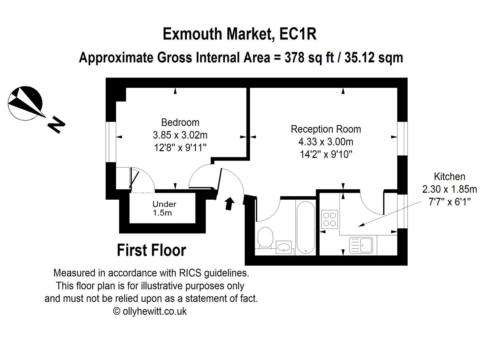 1 bed flat to rent in Exmouth Market, Clerkenwell, London EC1R Zoopla