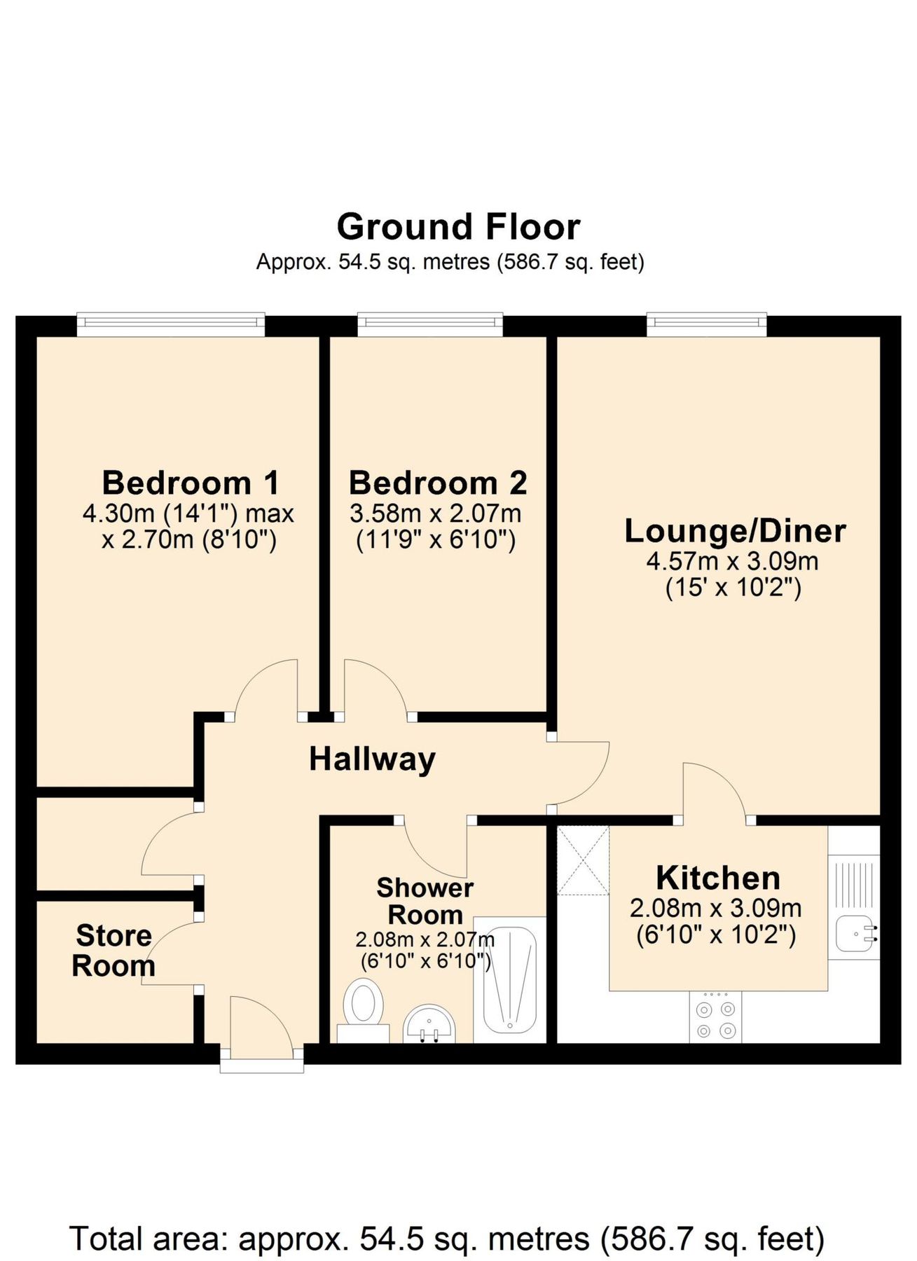 Floor plan 1
