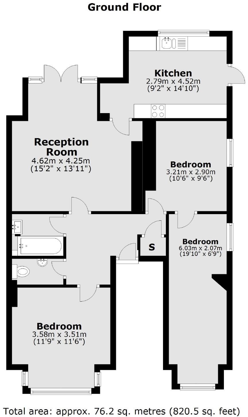 3 bed flat for sale in Langham Road, Teddington TW11 Zoopla
