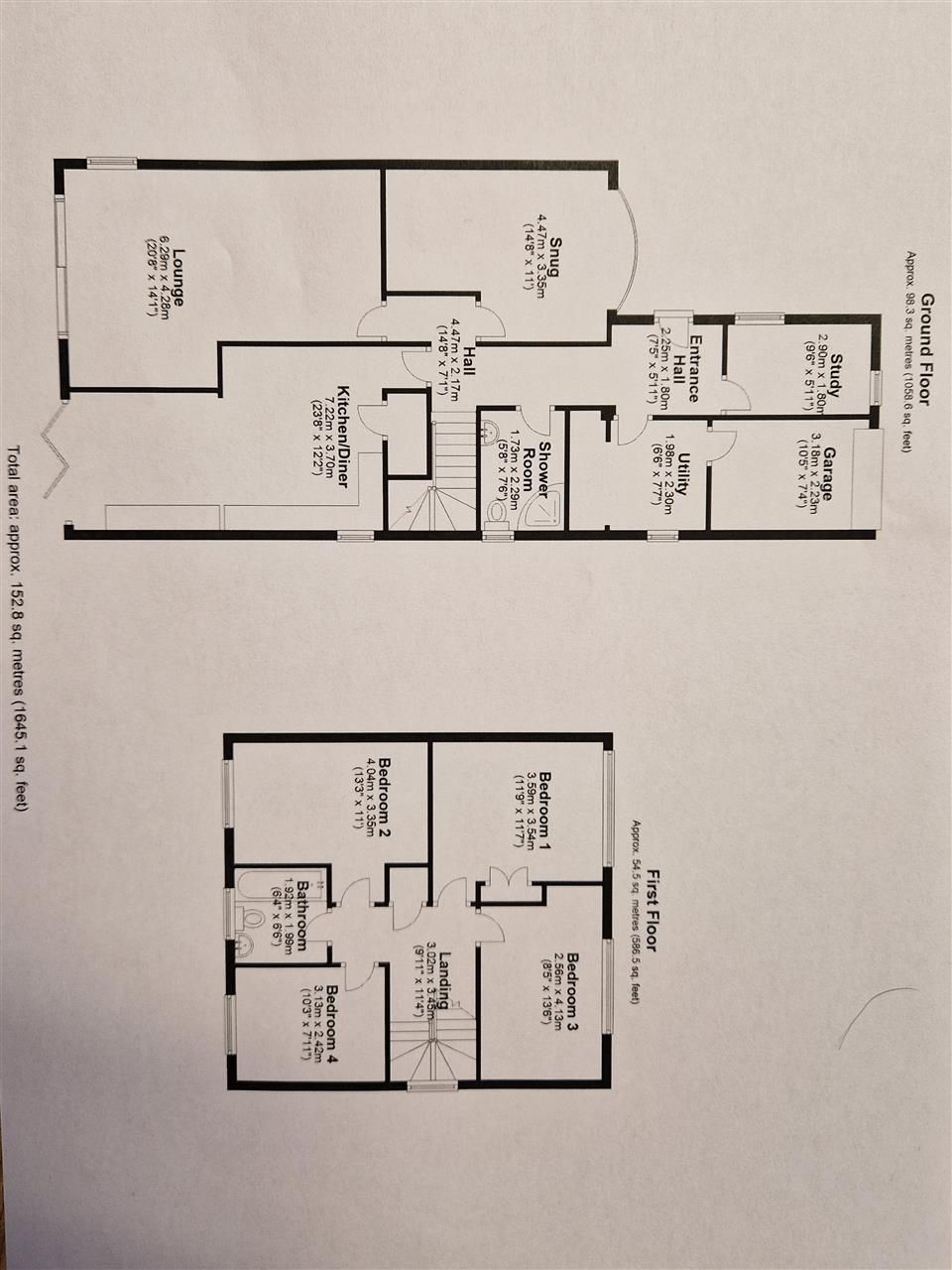 4 bed detached house to rent in Orchard End, Bluntisham, Huntingdon