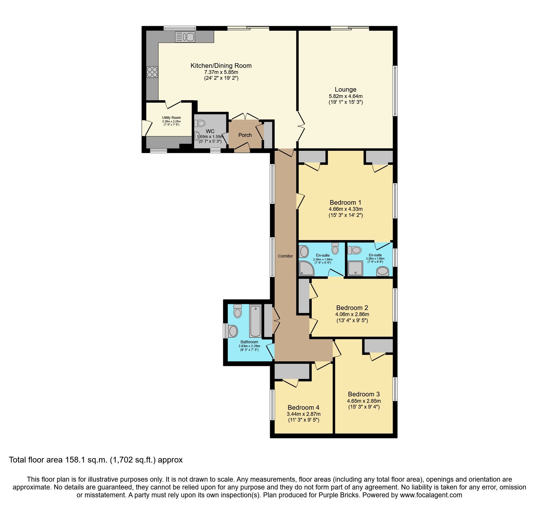 4 bed detached bungalow for sale in Fenwick, BerwickUponTweed TD15