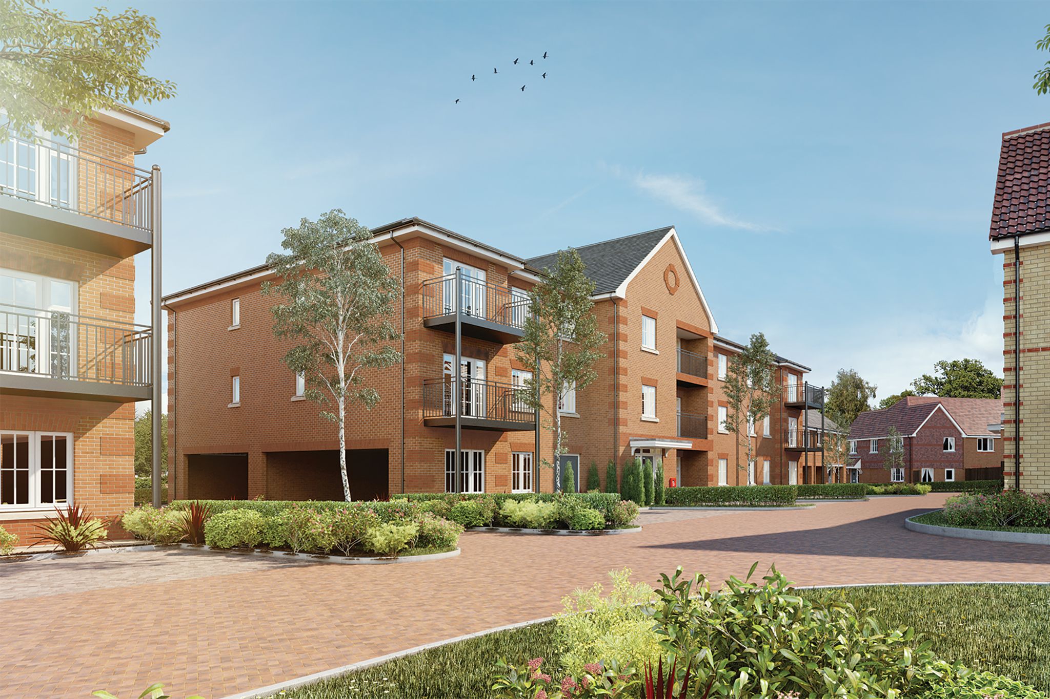 New home, 2 bed flat for sale in Thorley Street, Thorley,