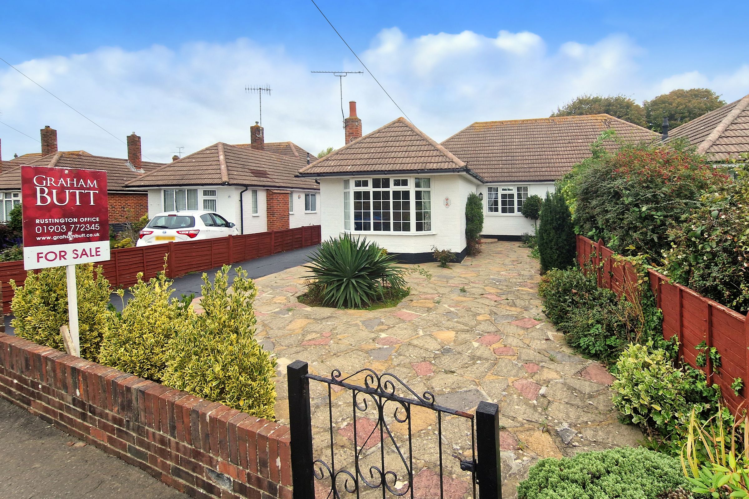 3 bed bungalow for sale in Merton Avenue, Rustington, Littlehampton