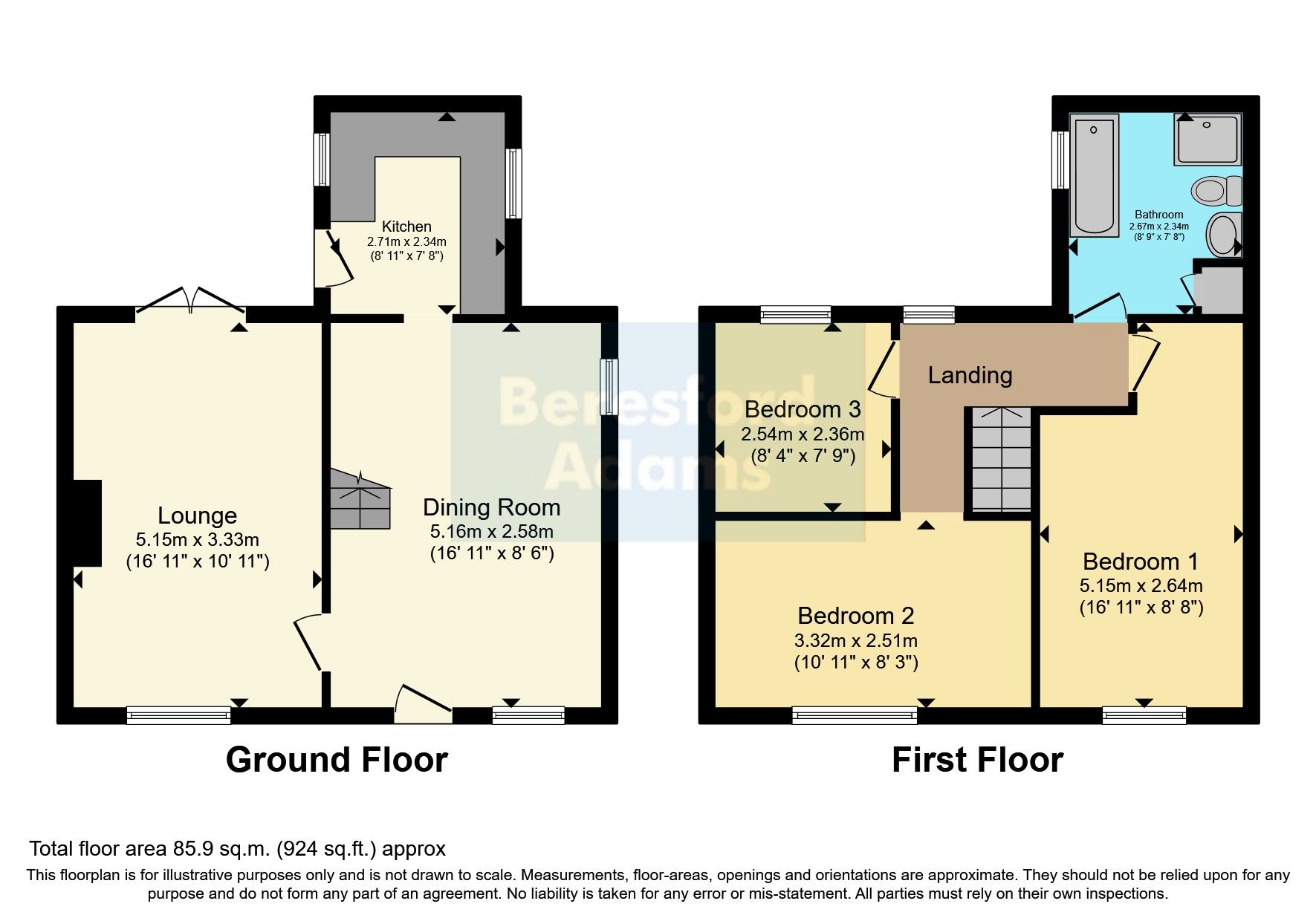 3 bed semidetached house for sale in Llawr Pentre, Llawr Pentre, Old
