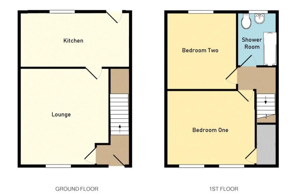 2 bed end terrace house for sale in Lesmahagow Road, Kirkfieldbank