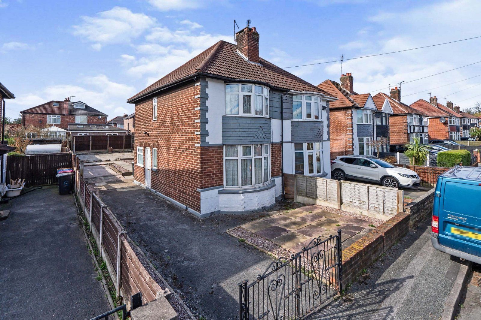 2 bed semidetached house for sale in The Mead, Salford, Greater