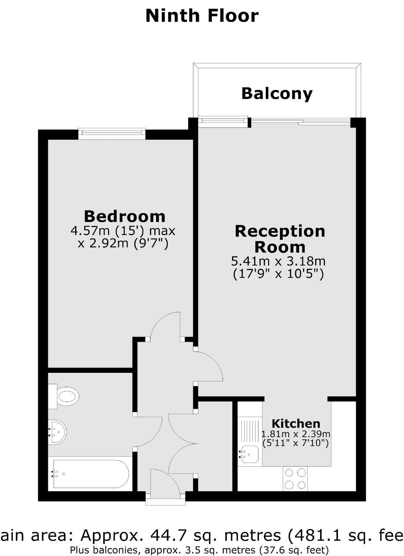1 bed flat to rent in Blackwall Way, London E14 Zoopla