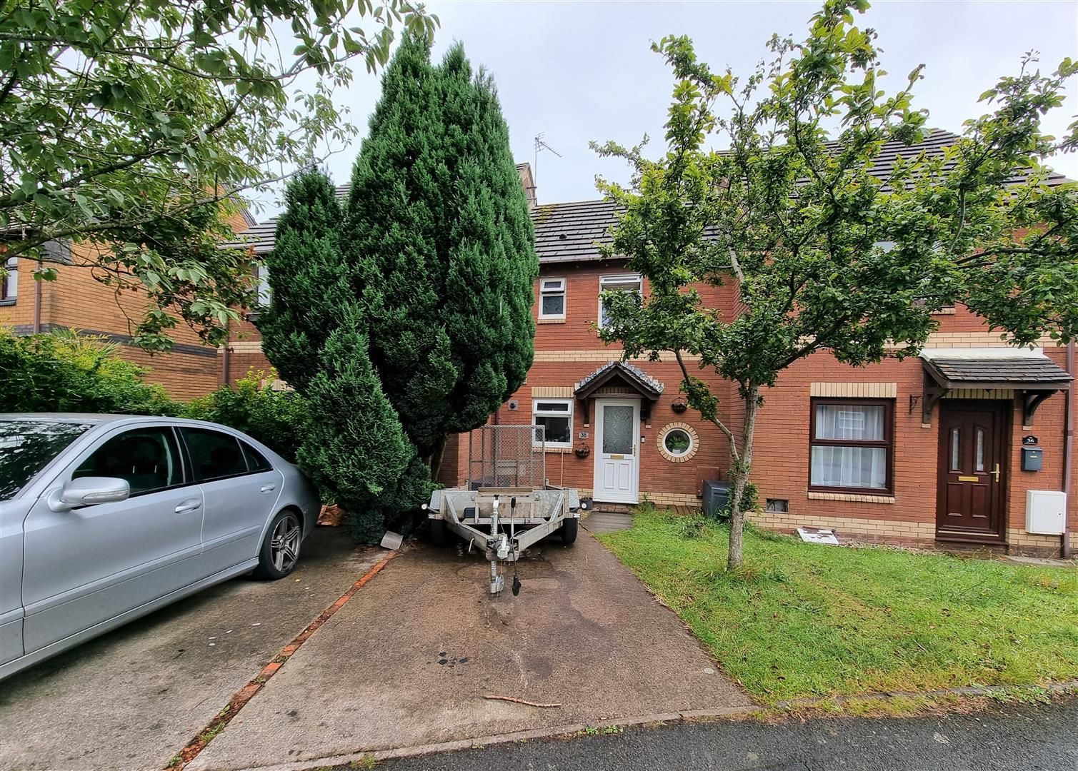 2 bed terraced house for sale in St. Davids Close, Brackla, Bridgend