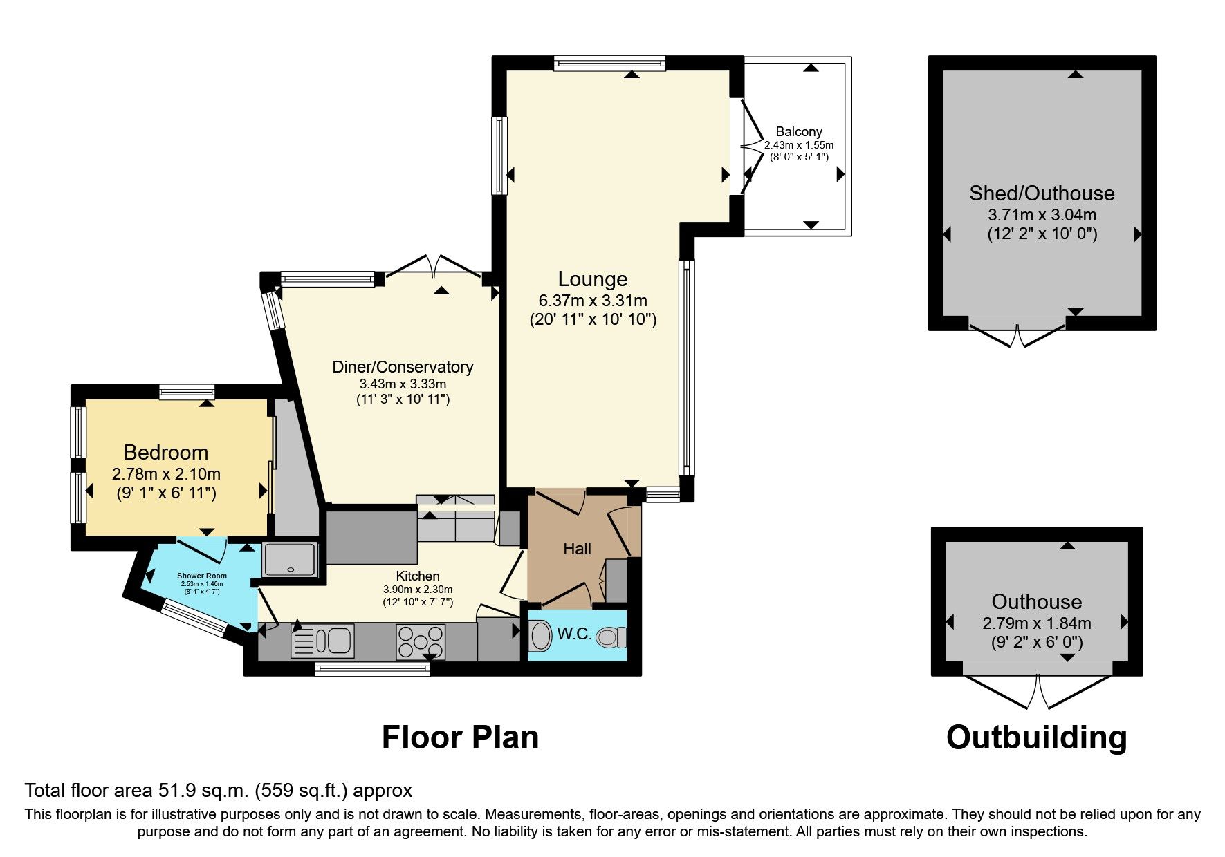 1 bed bungalow for sale in Eastcliff, Porthtowan, Truro, Cornwall TR4