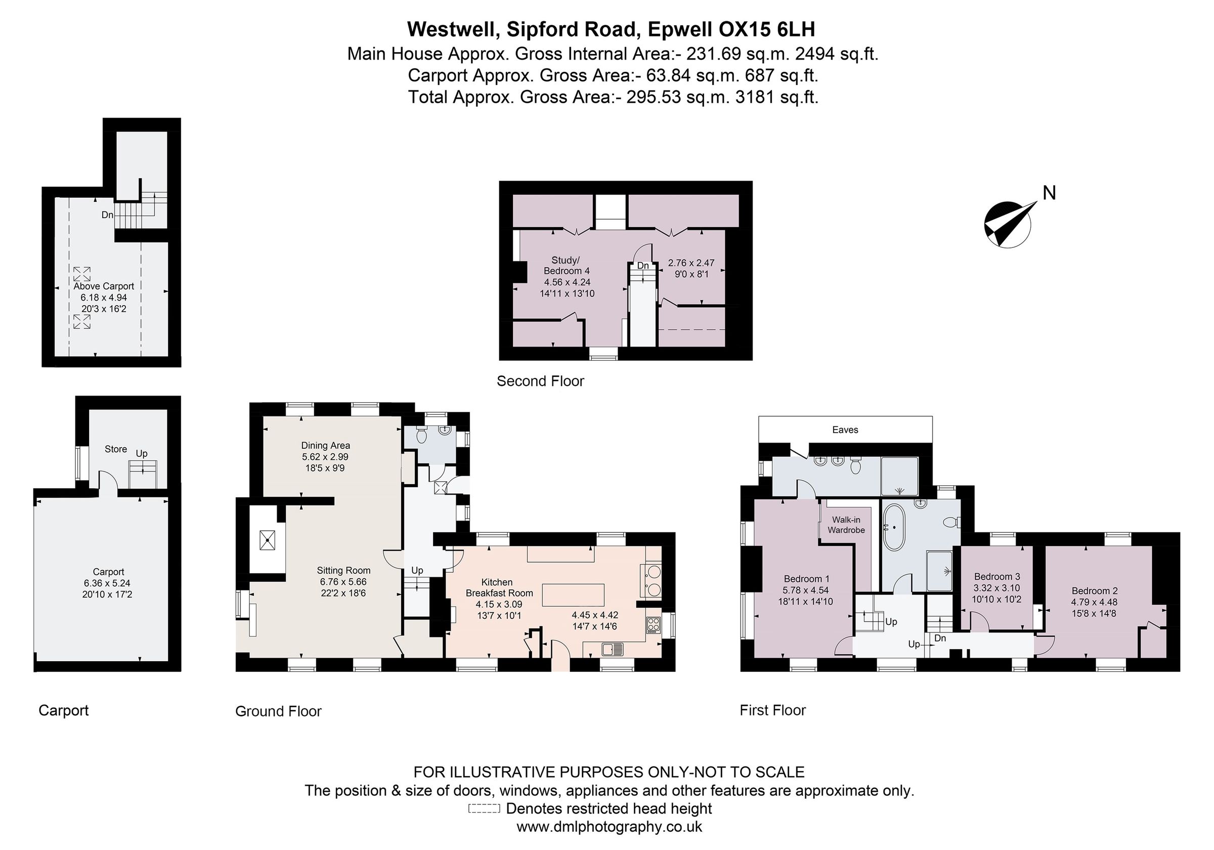 4 bed detached house for sale in Sibford Road, Epwell, Banbury