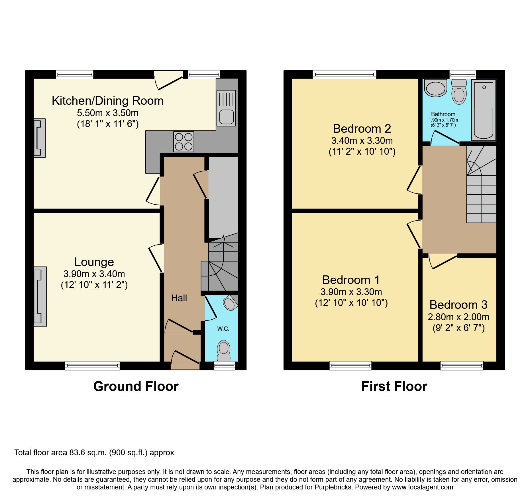 3 bed end terrace house for sale in Innes Street, Inverness IV1 Zoopla