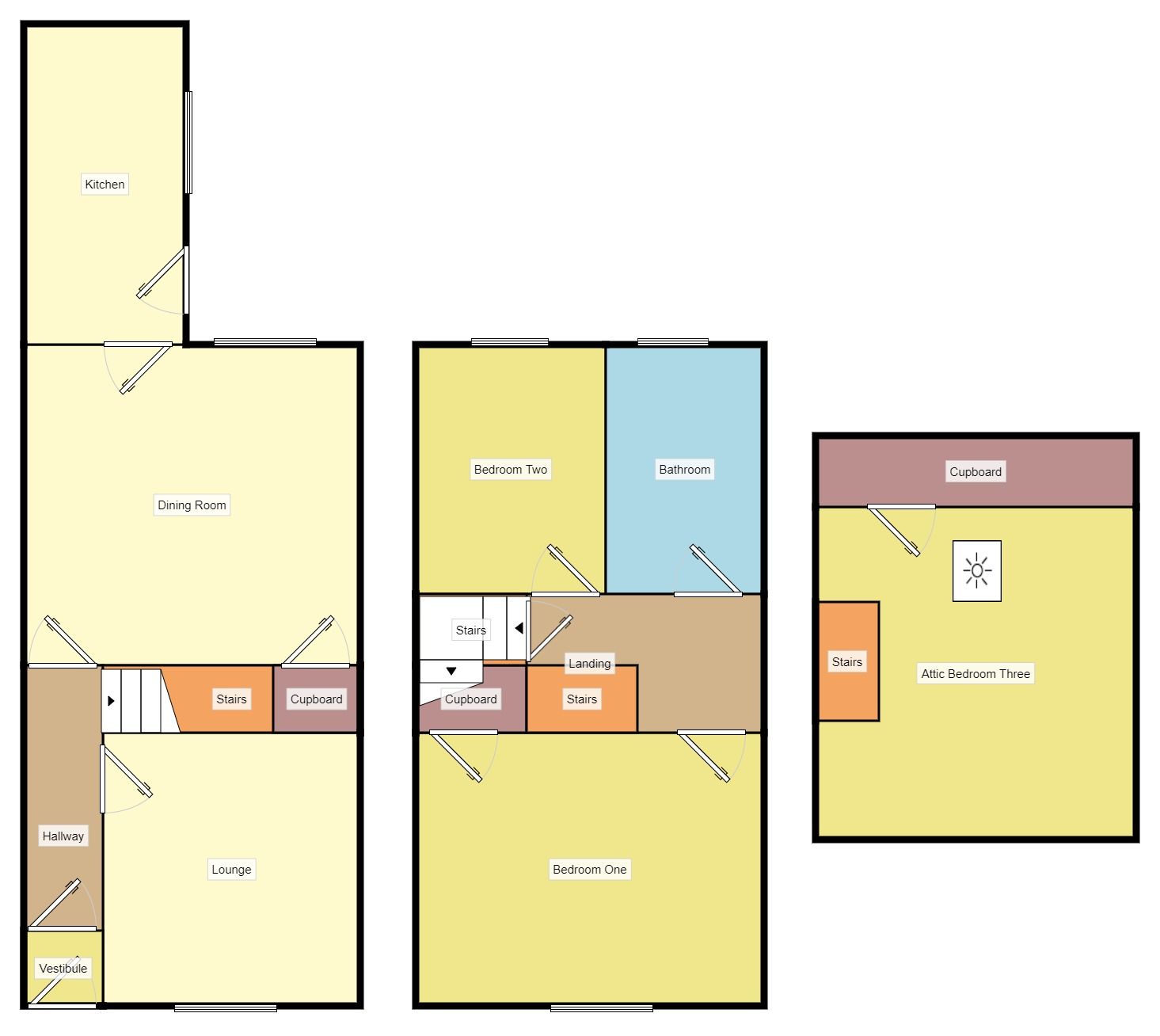 3 bed terraced house for sale in Skipton Road, Colne, Lancashire BB8