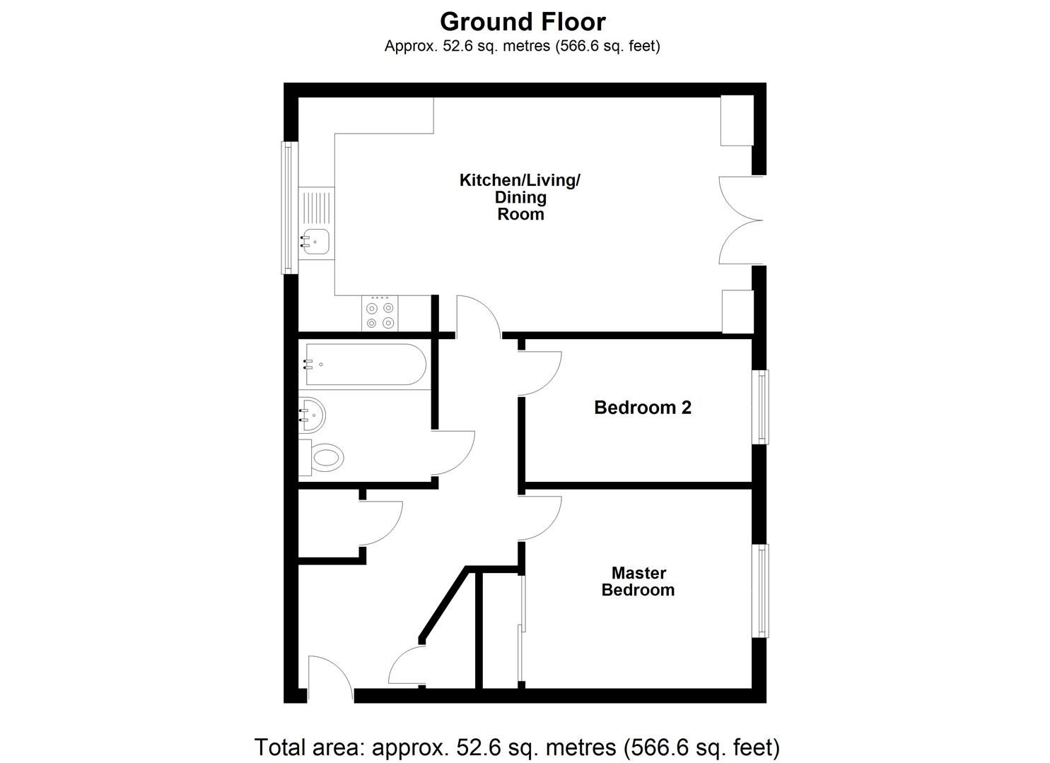 2 bed flat to rent in Kingsway South, Latchford, Warrington WA4 Zoopla