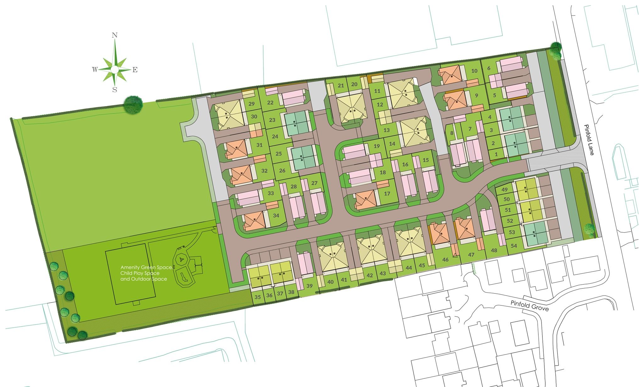New home, 3 bed detached house for sale in Pinfold Lane, Bridlington