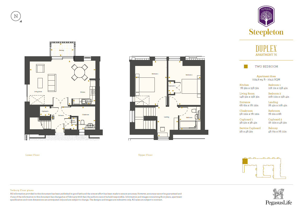 New home, 2 bed flat for sale in Cirencester Road, Tetbury GL8 Zoopla