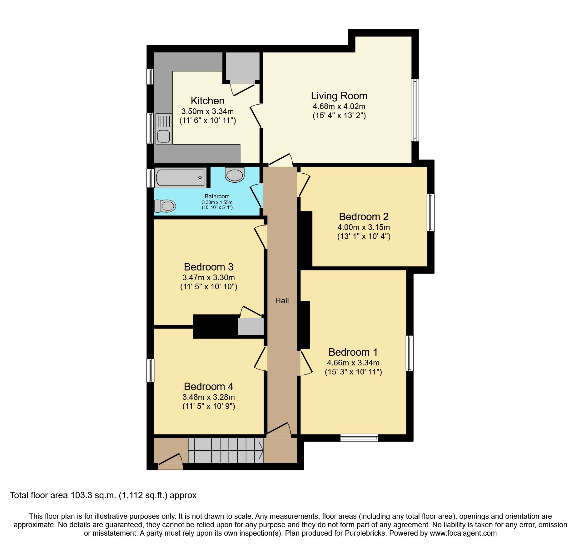 4 bed flat for sale in Larkhall Road, Strathaven ML10 Zoopla