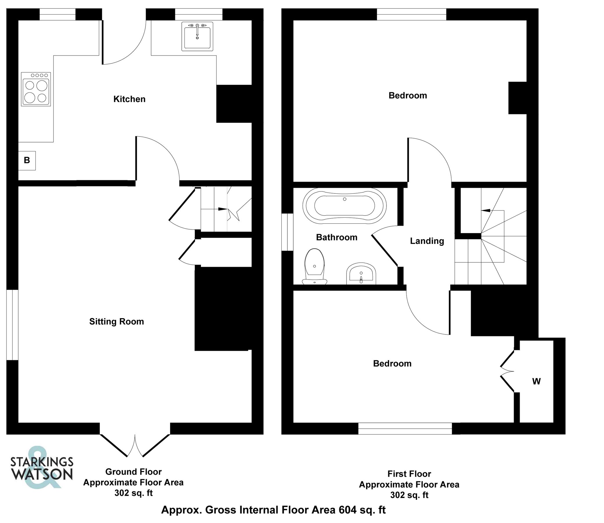 2 bed end terrace house for sale in The Street, Poringland, Norwich