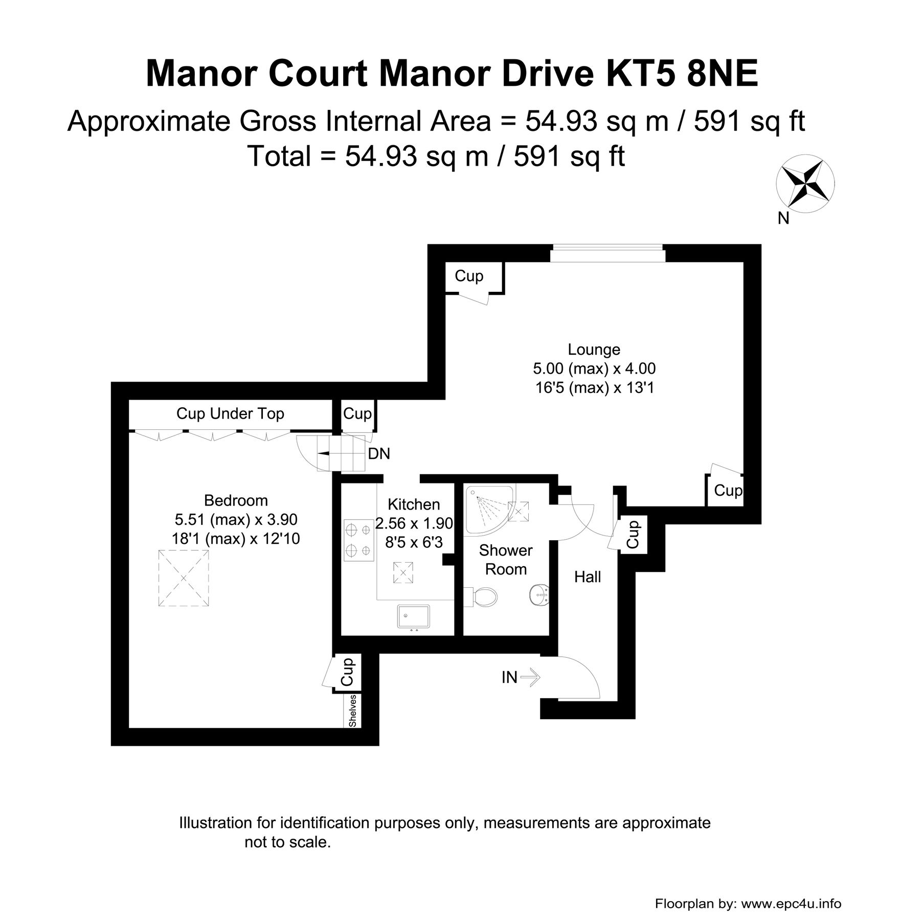 1 bed flat for sale in Manor Drive, Berrylands, Surbiton KT5 Zoopla