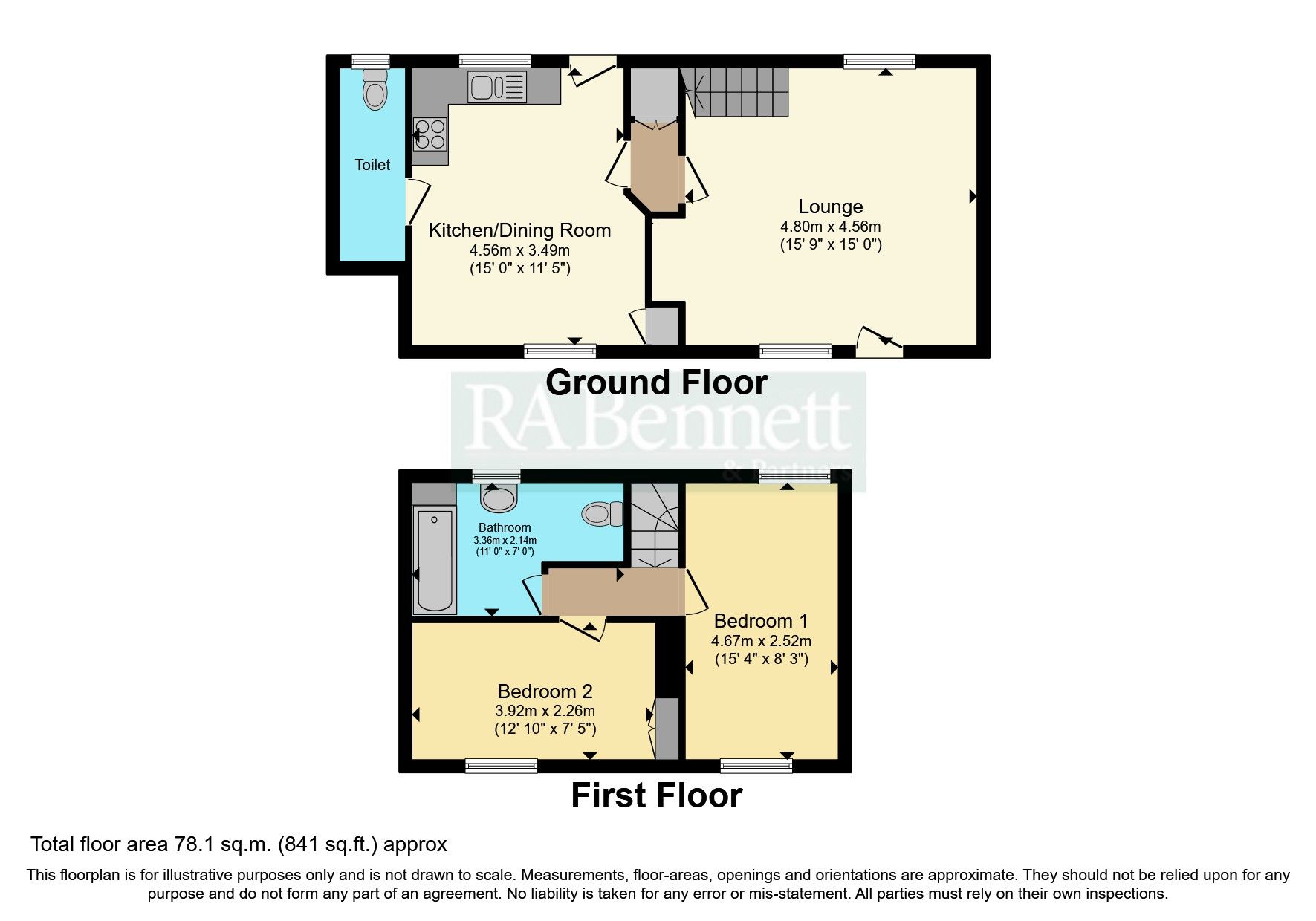 2 bed terraced house for sale in Church Street, Welford On Avon