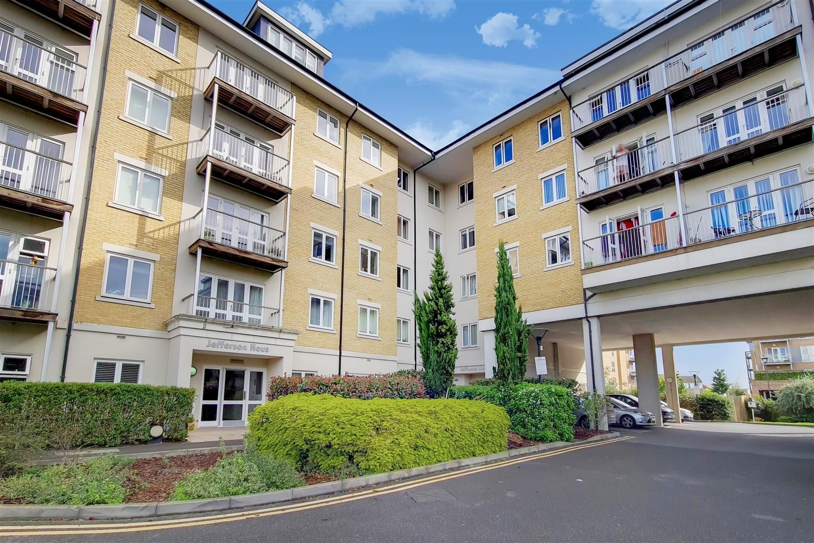 1 bed flat for sale in Jefferson House, Park Lodge Avenue, West Drayton