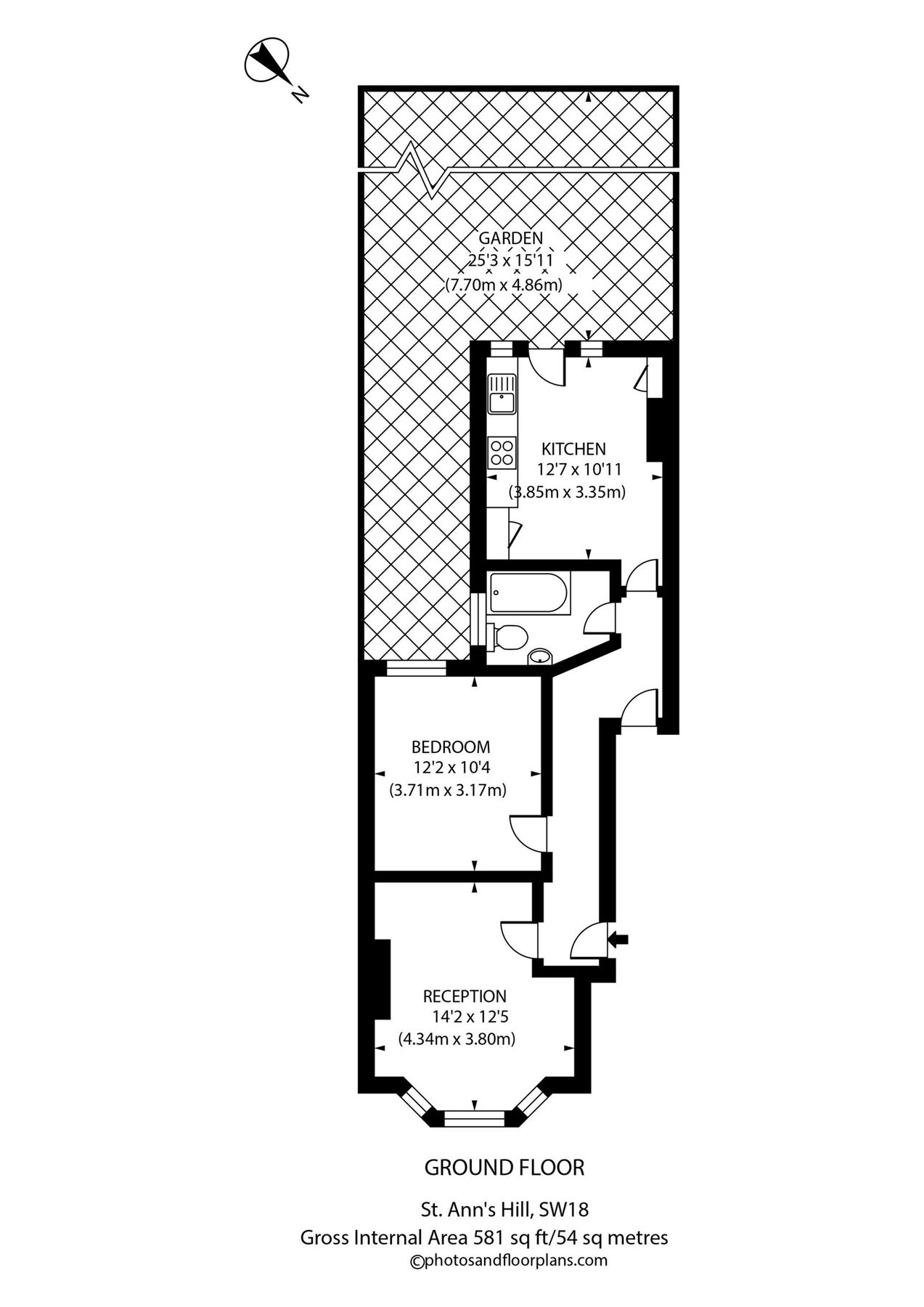 1 bed flat for sale in St Anns Hill, Wandsworth SW18 Zoopla