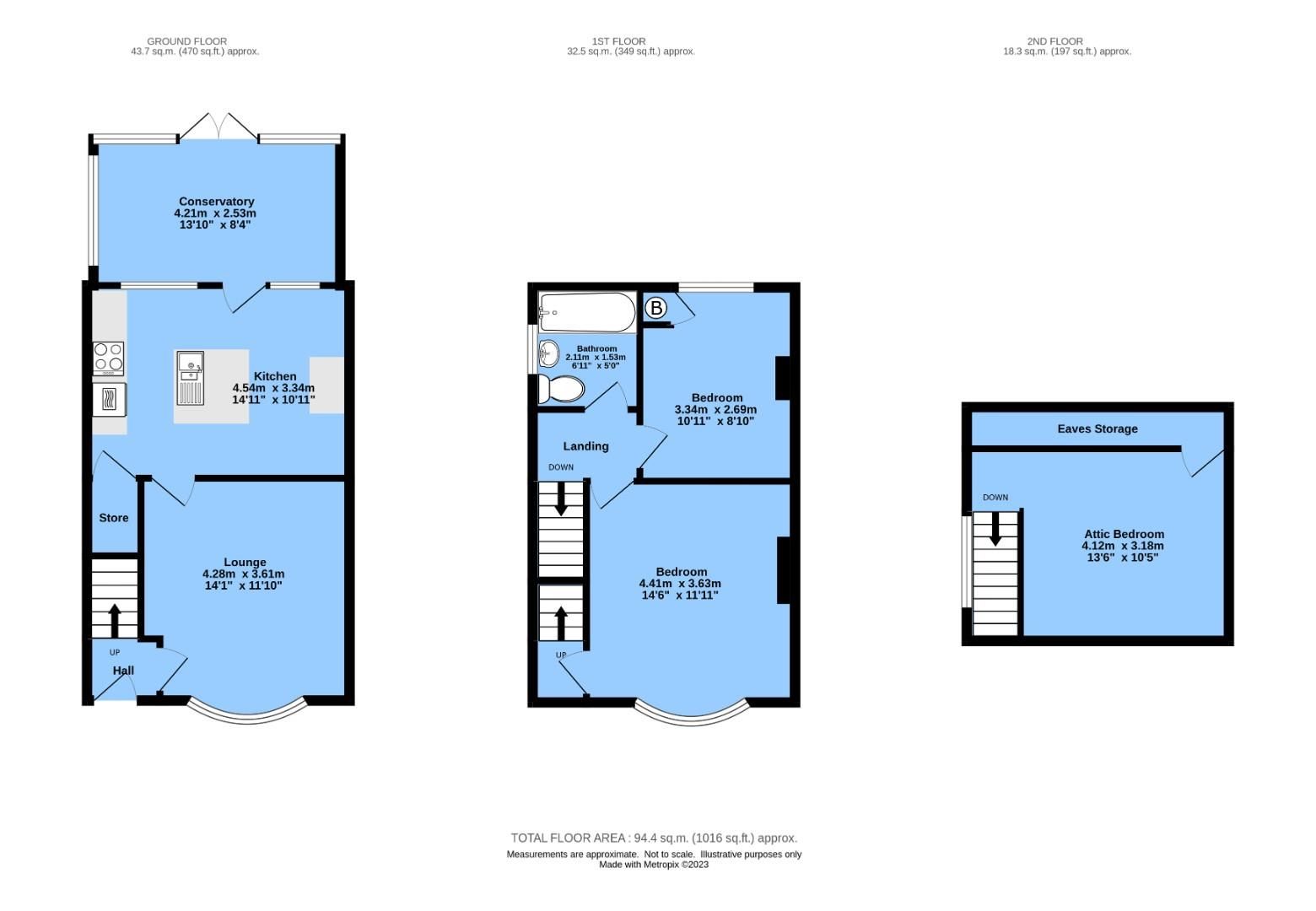 2 bed semidetached house for sale in Brooklyn Drive, Brockwell