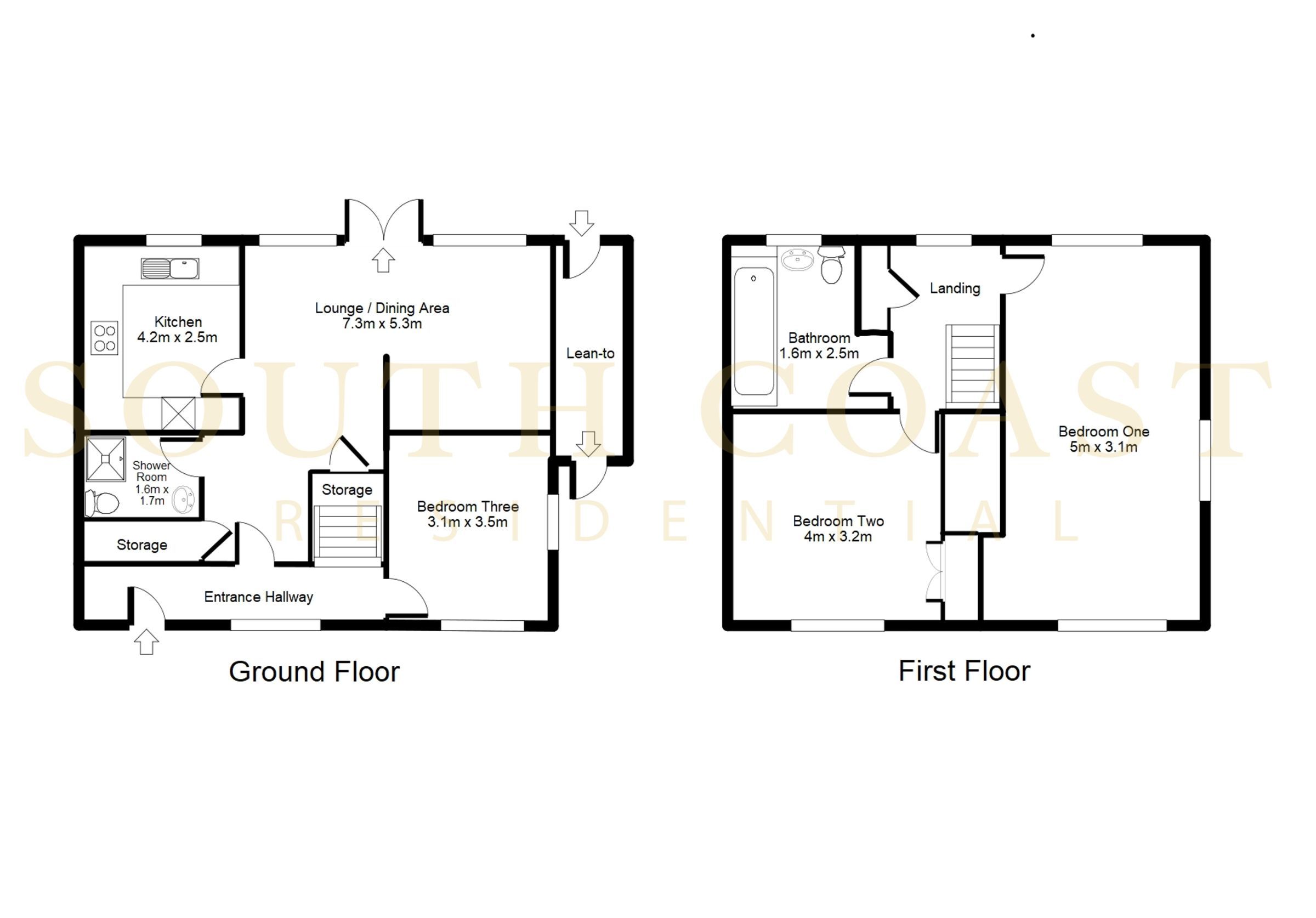 3 bed semidetached house for sale in Saltwood Road, Seaford BN25 Zoopla