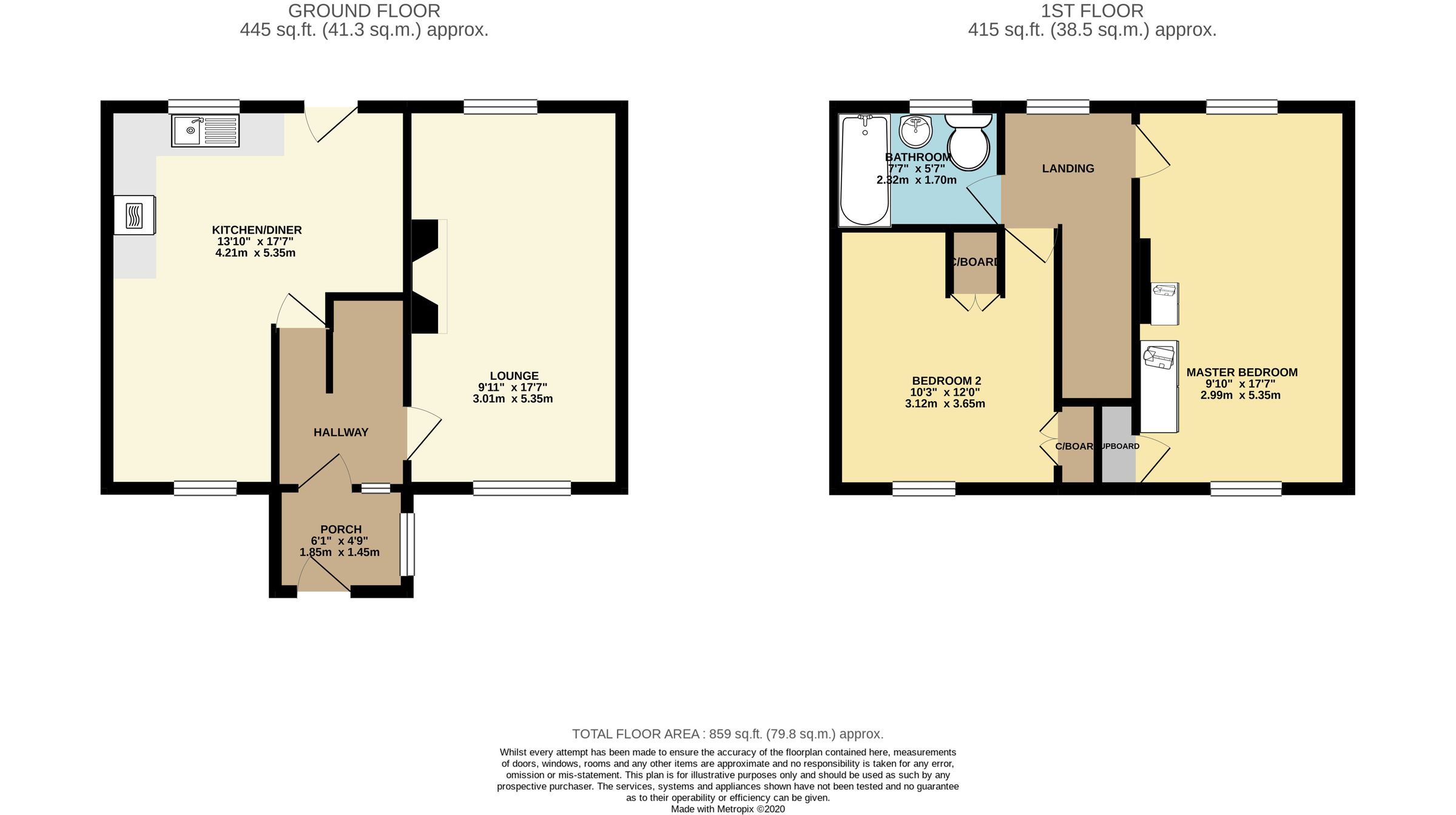 2 bed terraced house for sale in Holly Road, Auckley, Doncaster DN9