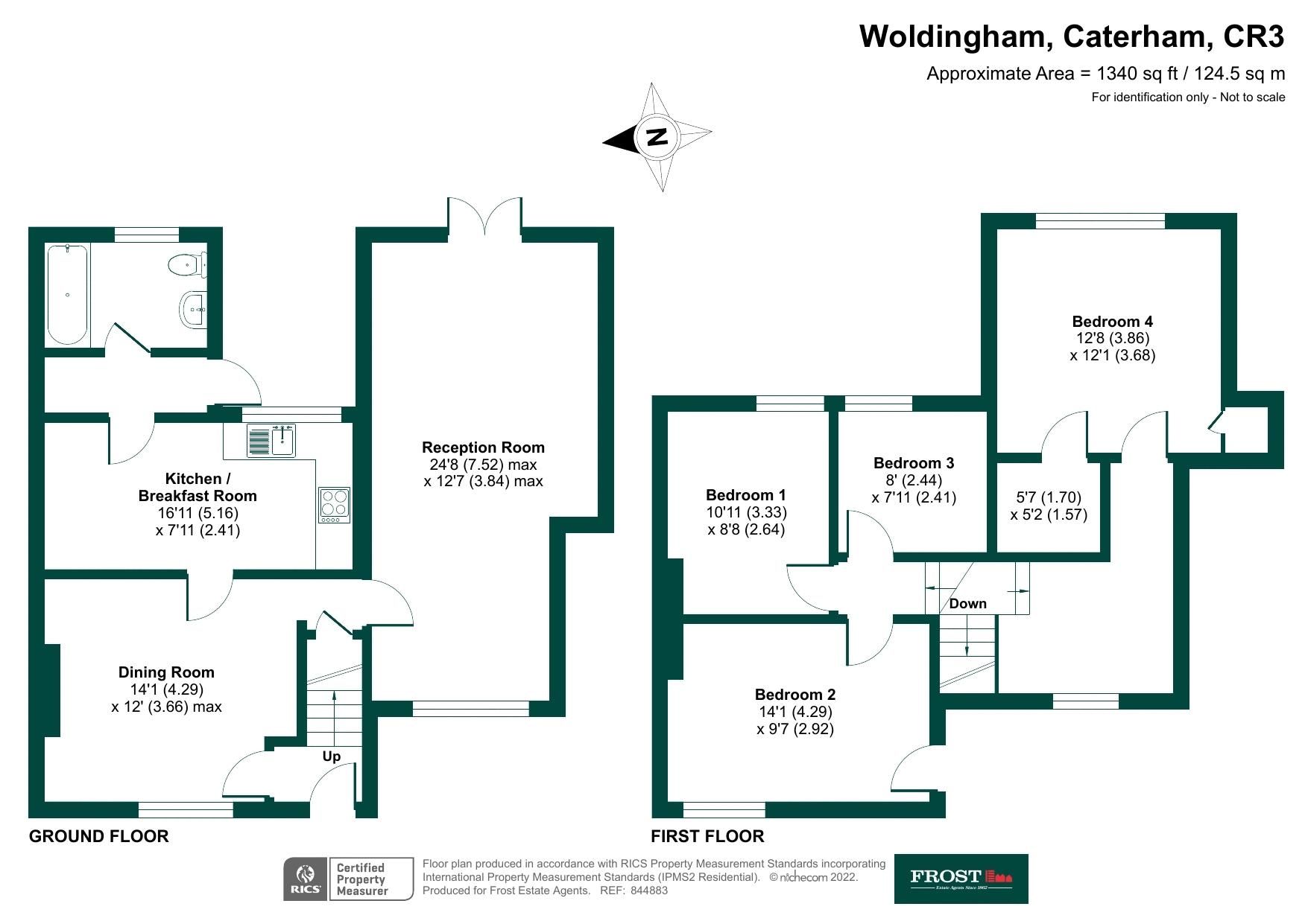4 bed semidetached house for sale in Slines Oak Road, Woldingham