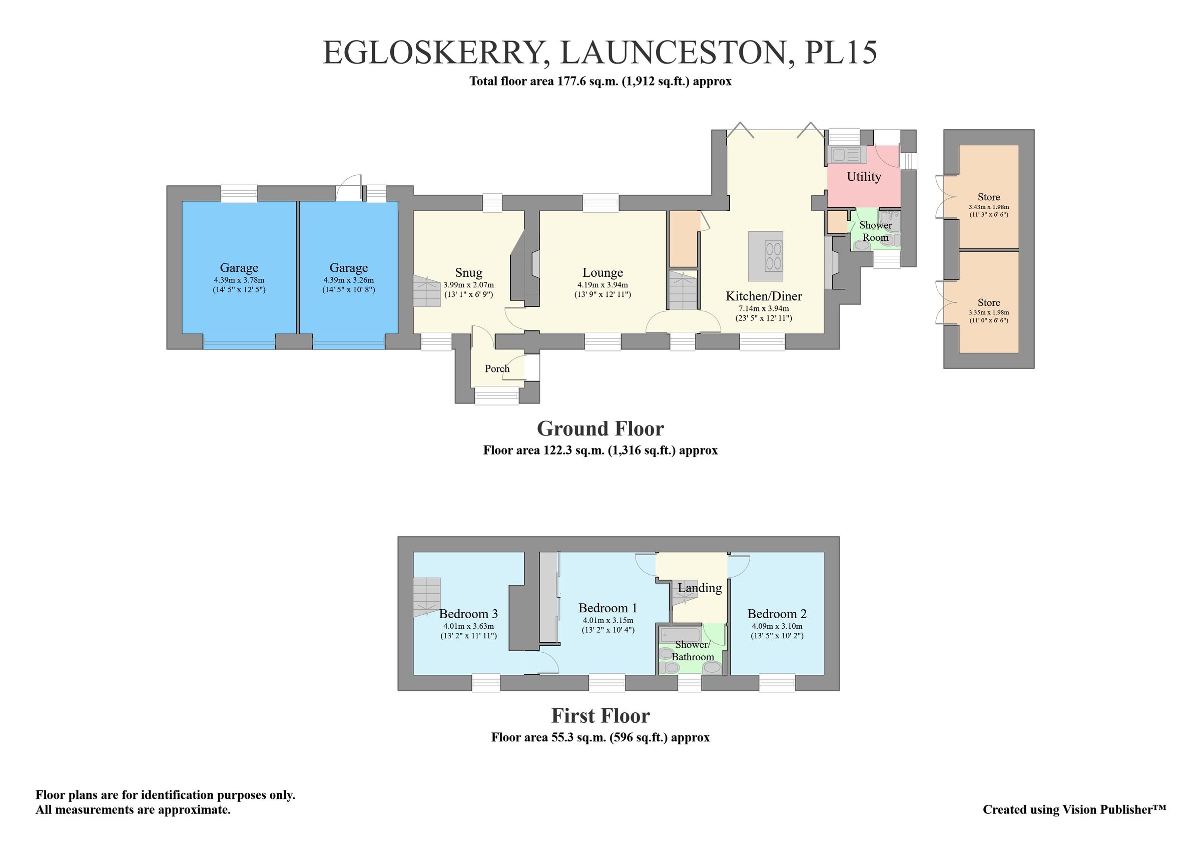 3 bed detached house for sale in Egloskerry, Launceston, Cornwall PL15