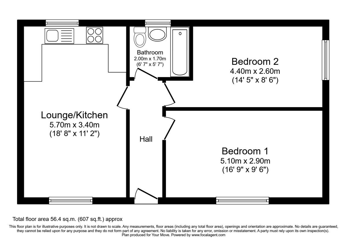 2 bed bungalow for sale in May Lea, Witton Gilbert, Durham DH7 Zoopla