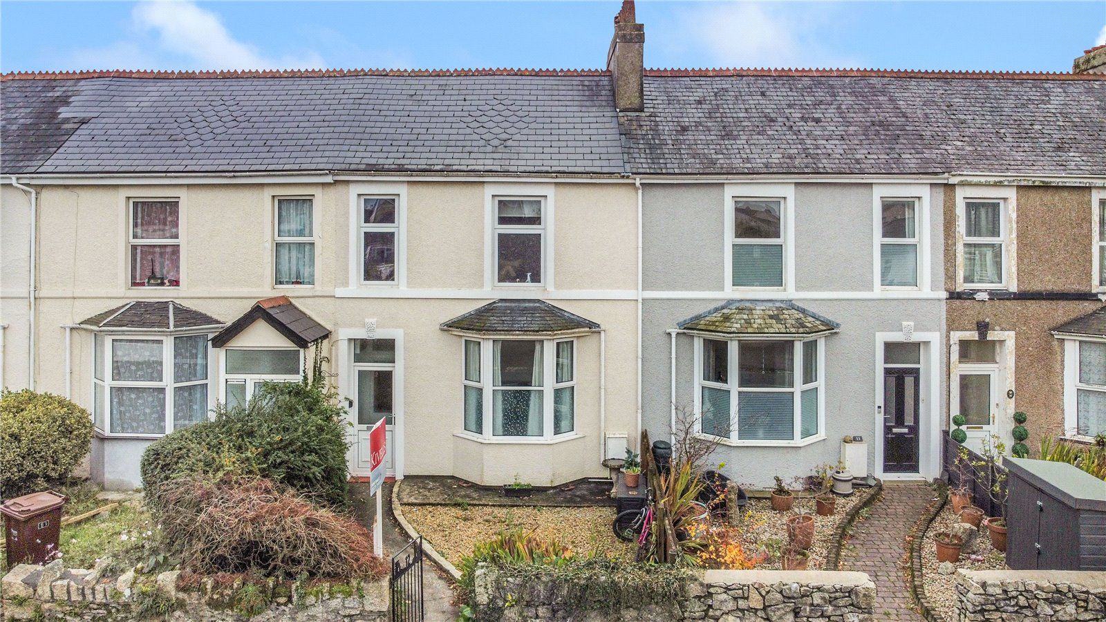 3 bed terraced house for sale in Belgrave Terrace, Liskeard, Cornwall