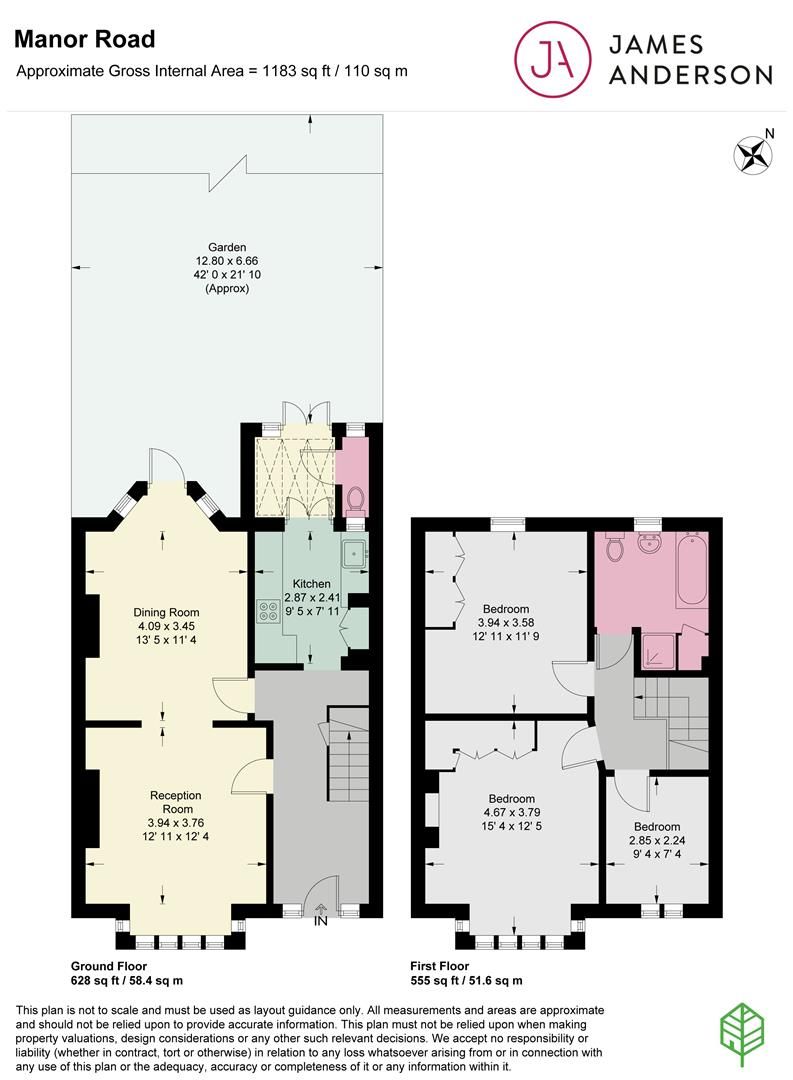 3 bed terraced house for sale in Manor Road, Richmond TW9 Zoopla