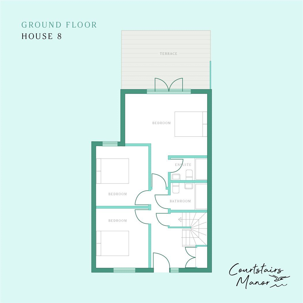 New home, 4 bed semidetached house for sale in Courtstairs Manor