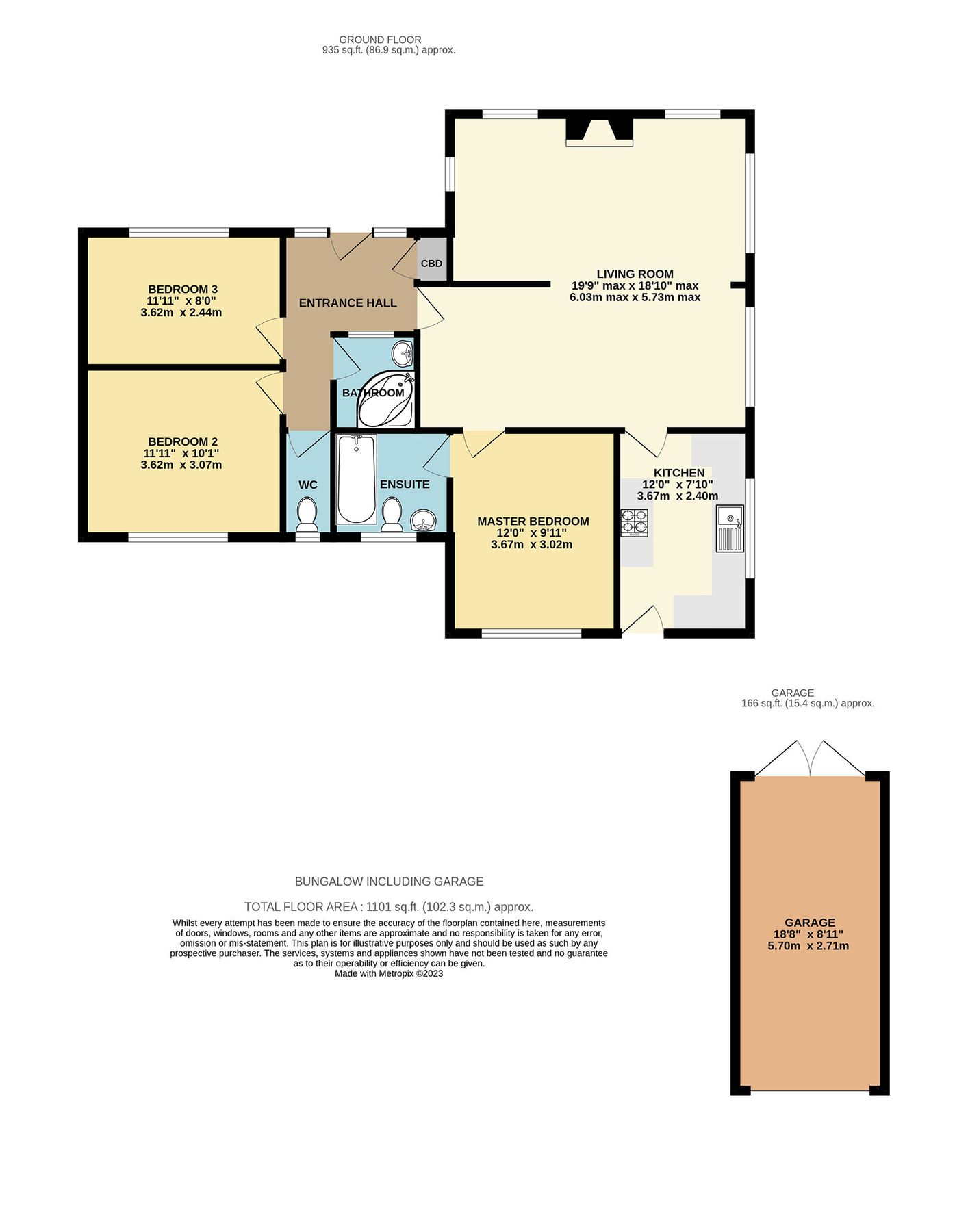 3 bed detached bungalow for sale in Acaster Lane, York