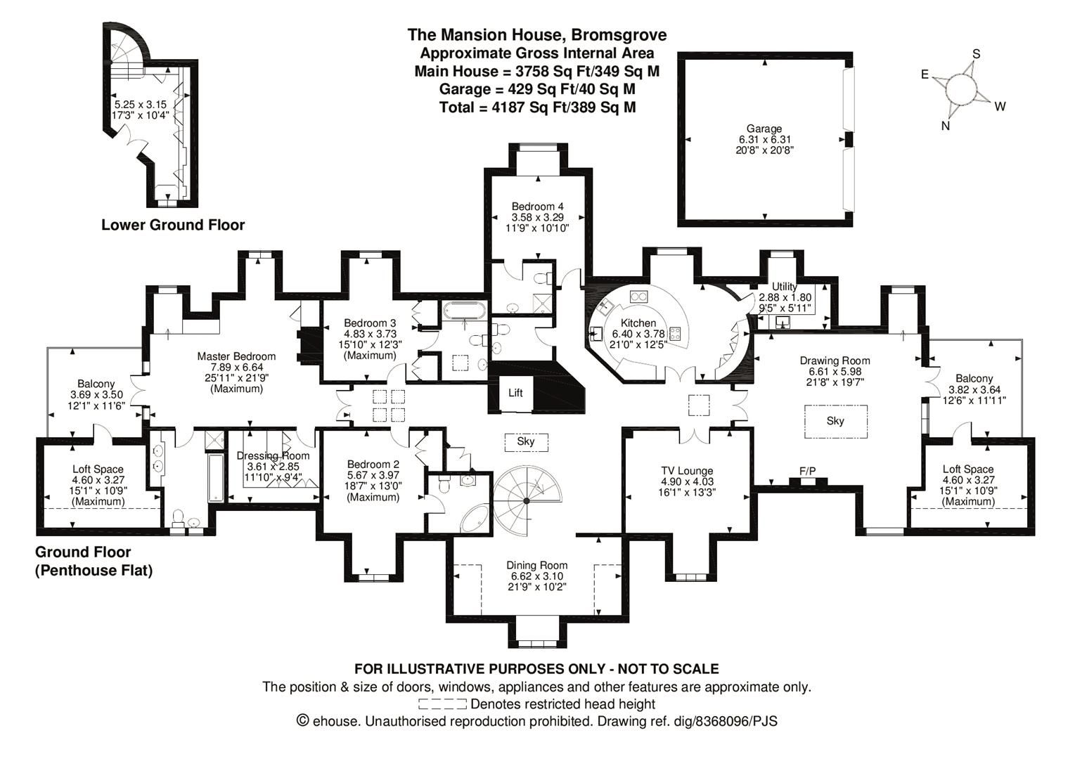 4 bed flat for sale in Lord Austin Drive, Marlbrook, Bromsgrove
