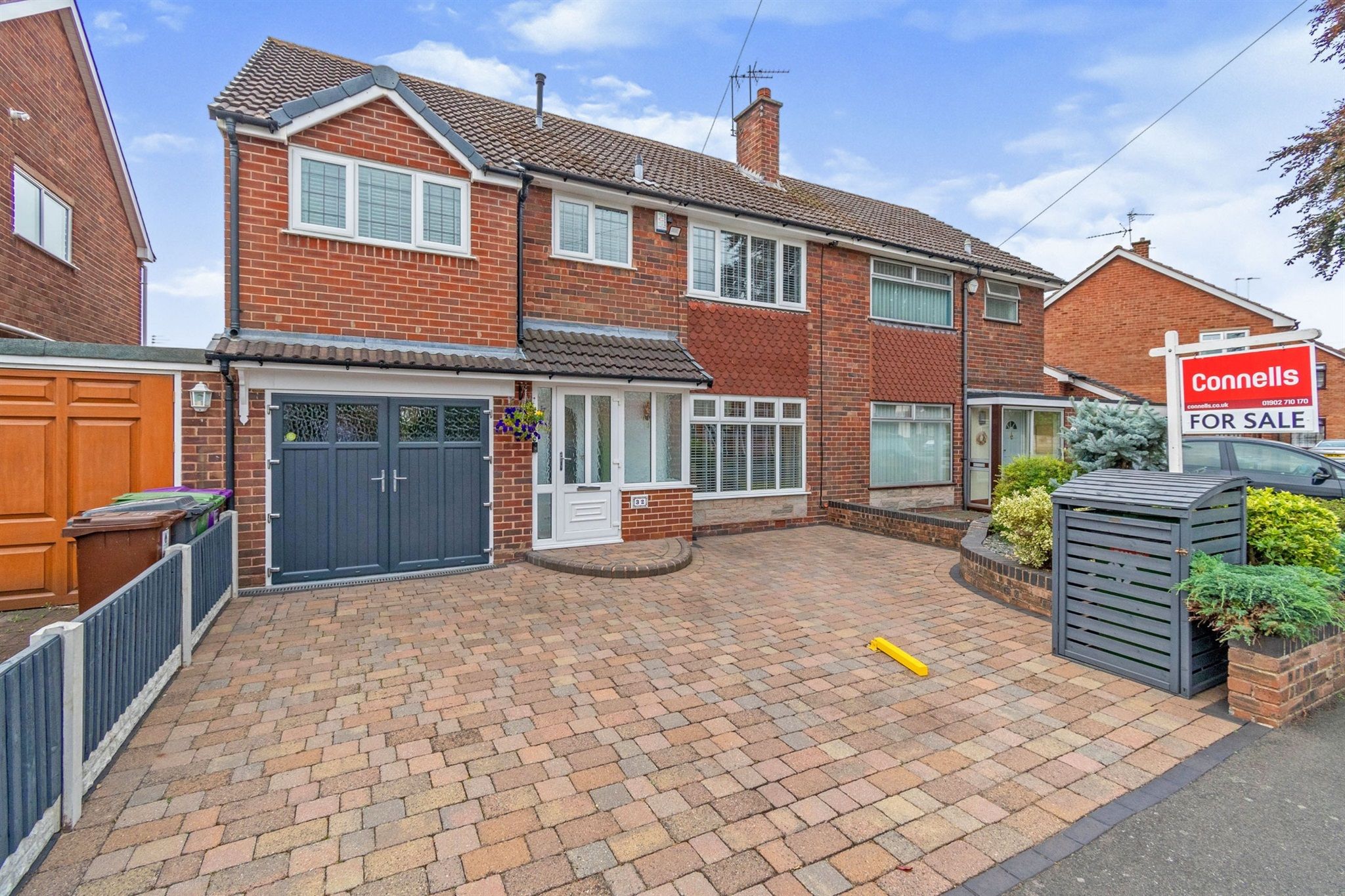 3 bed semidetached house for sale in Cottage Lane, Fordhouses