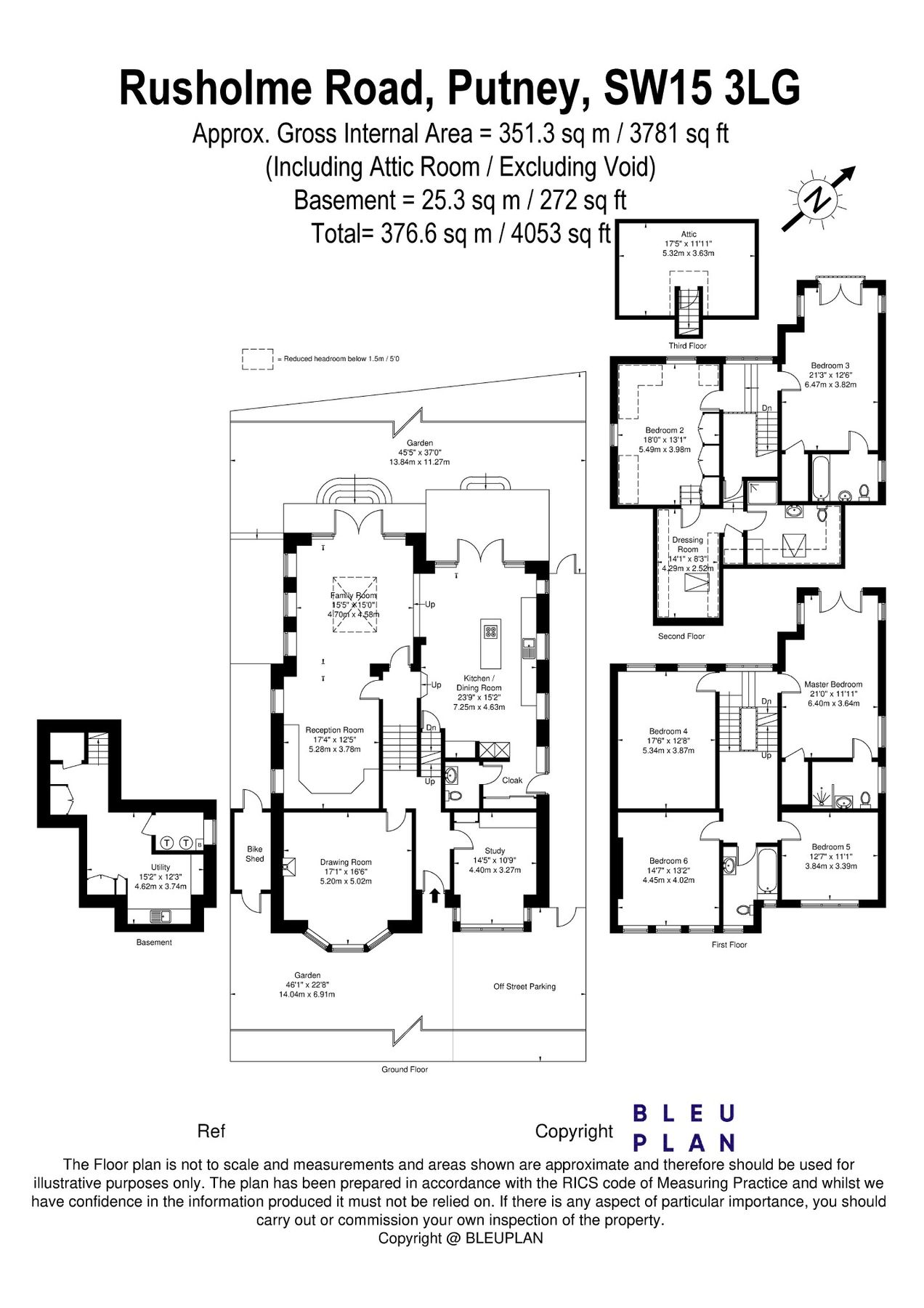 6 bed detached house for sale in Rusholme Road, Putney SW15 Zoopla