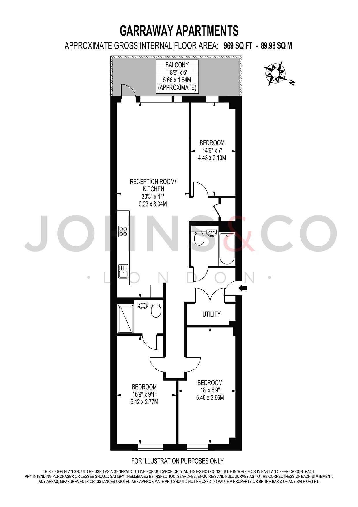 3 bed flat to rent in Western Circus, Acton, London W3 Zoopla